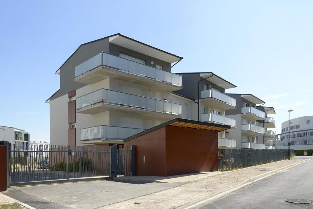 batiment moderne de nov habitat a chalons