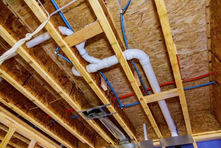 batiment moderne dune entreprise de plomberie