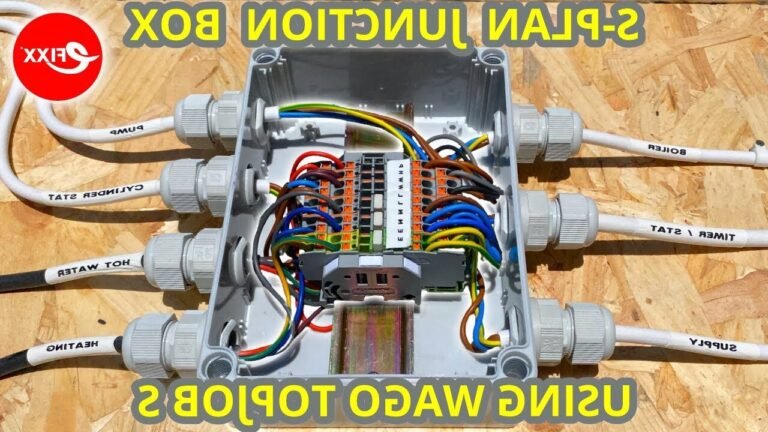 bloc de jonction sur rail din cablage
