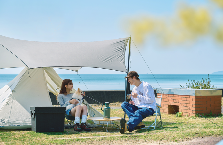 camping en bord de mer ambiance conviviale