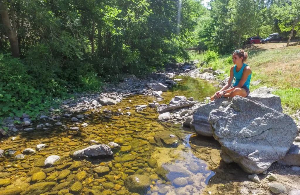 camping en pleine nature en ardeche