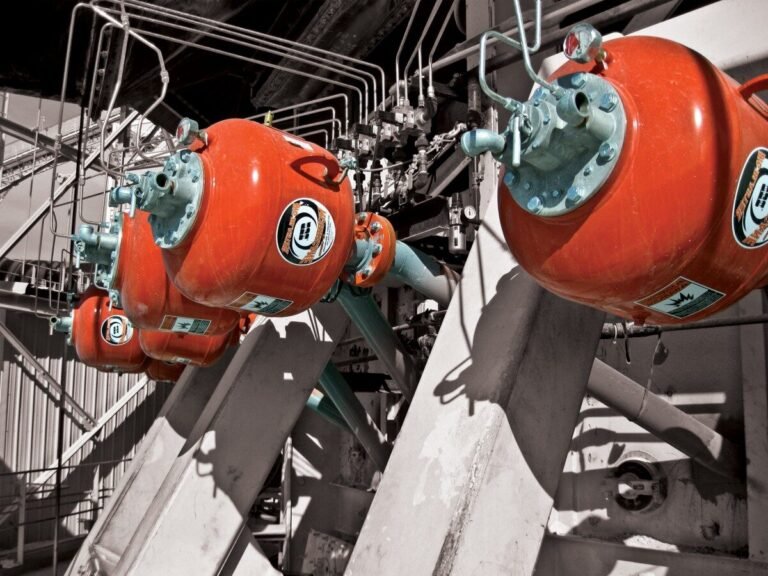 canon a chaleur gaz en fonctionnement