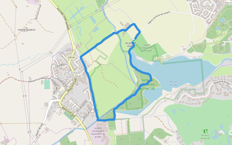 carte routiere vers villeneuve dascq