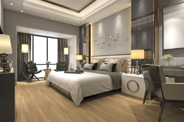 chambre dhotel moderne et accueillante