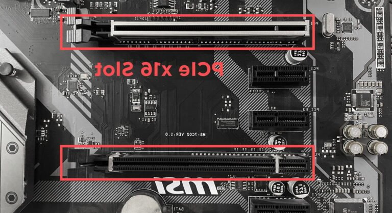 comparaison visuelle des connecteurs pci express