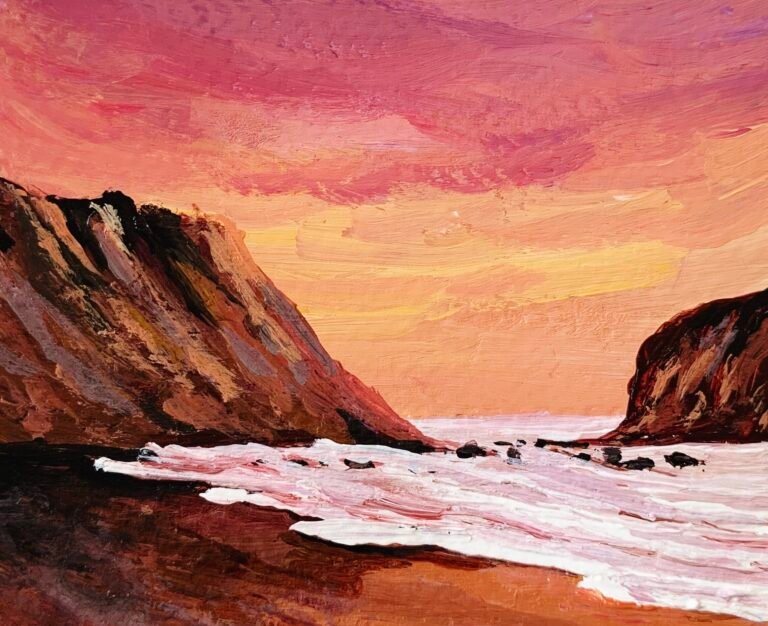 Qu'est-ce que le concept de "best of both worlds" 35 deux paysages opposes fusionnant harmonieusement