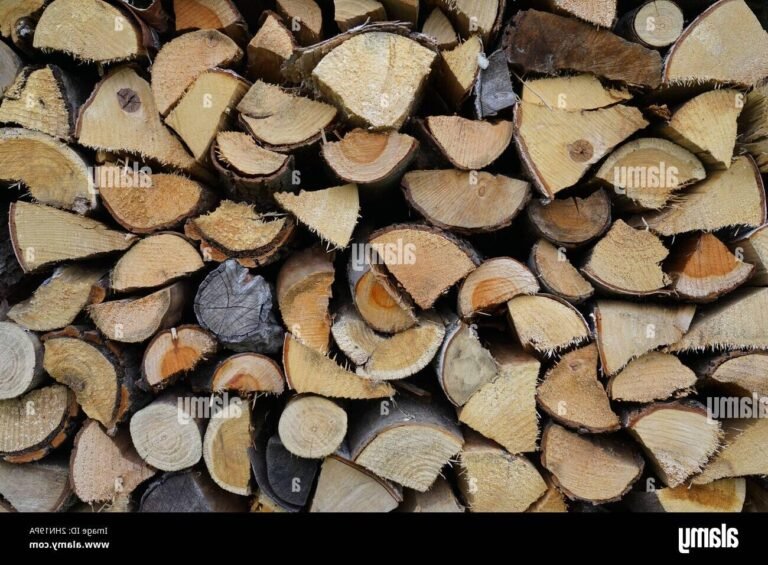 differents types de buches empilees