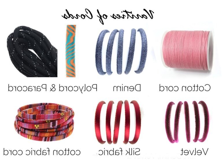 Quel est le meilleur fil câblé à utiliser pour créer des bijoux 14 differents types de fils pour bijoux