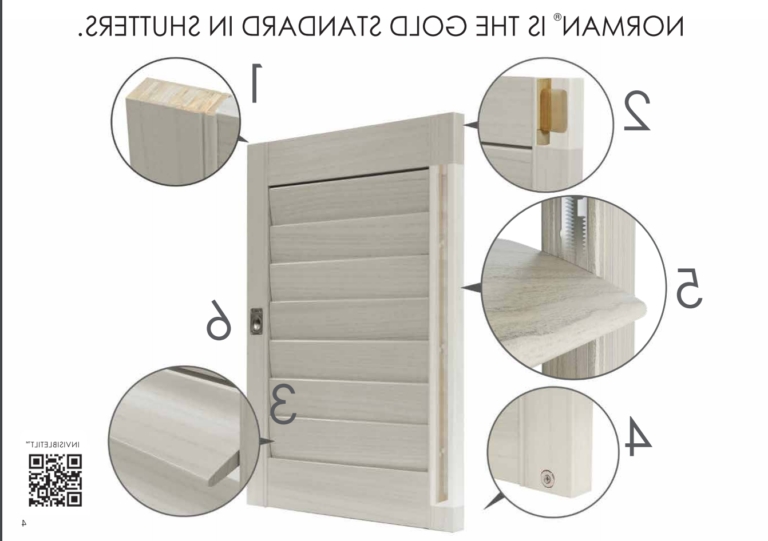 differents types de lames de volets en bois