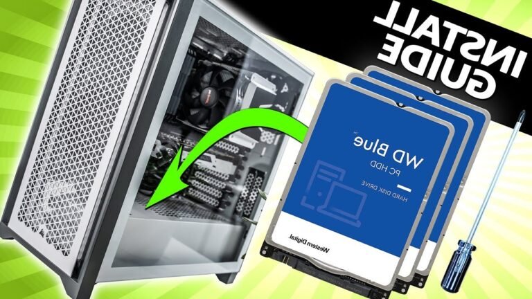 disque dur ssd sur un bureau moderne