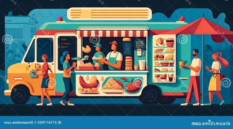 Comment Ecomag France transforme-t-il votre food truck en succès 5 food truck anime dans un marche anime