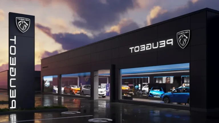 Où trouver un garage Peugeot Abcis à Clermont-Ferrand 26 garage peugeot avec logo et voitures exposees