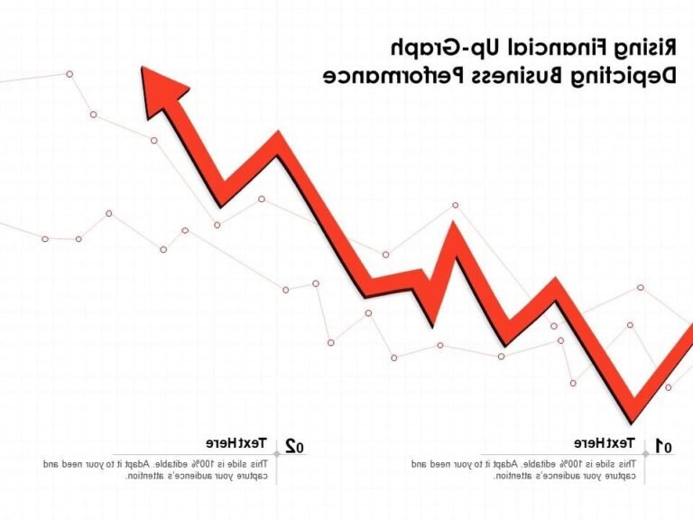 graphique de performances financieres en hausse