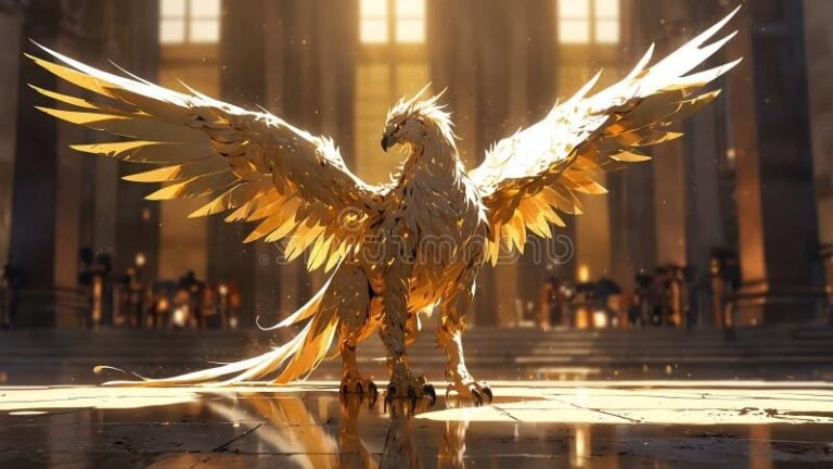 Qu'est-ce que le Griffon d'Or à Bourg-en-Bresse 23 griffon dor majestueux sur fond architectural