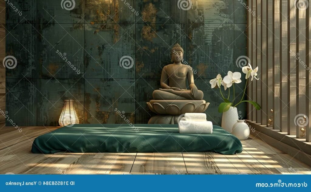 interieur apaisant dun spa thai