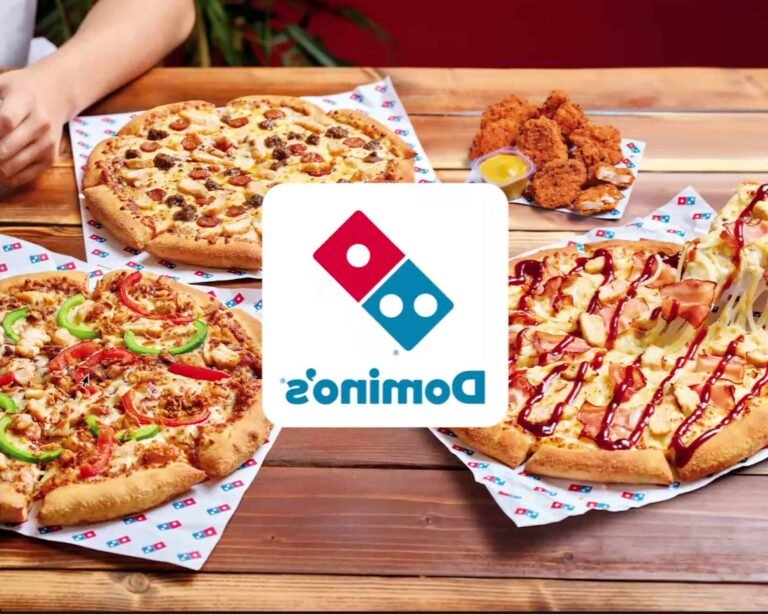 logo de dominos pizza aux sables dolonne