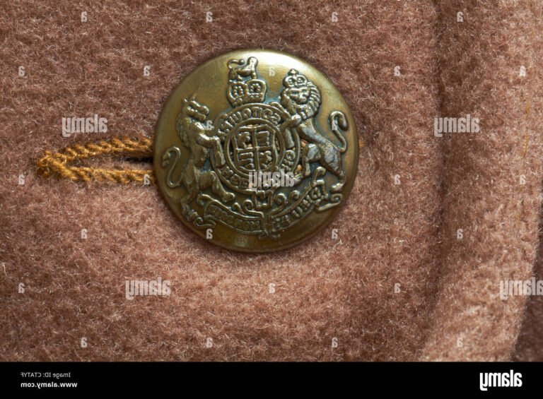 logo de laine bouton dor sur fond colore