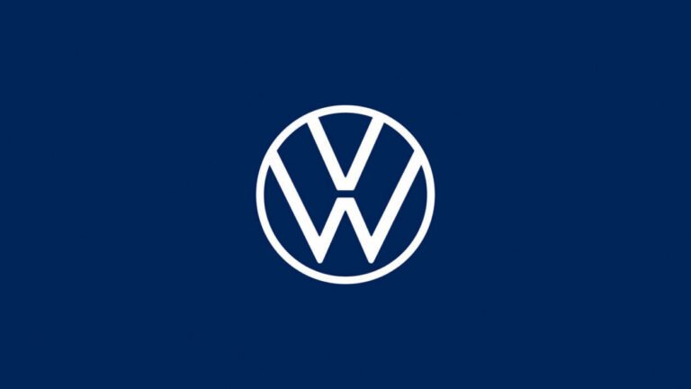 logo volkswagen sur fond moderne