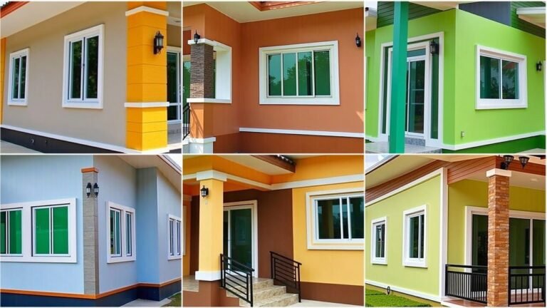 peinture murale coloree sur un batiment