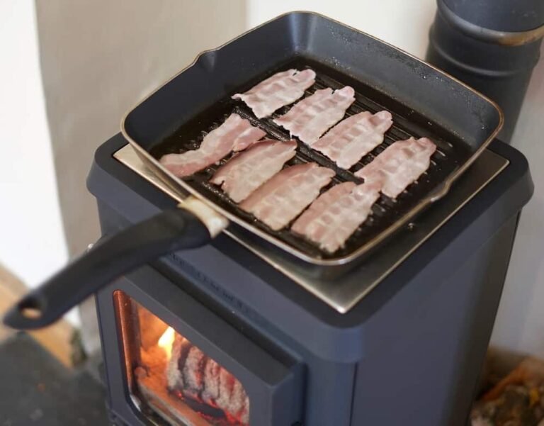 petit four a bois en action