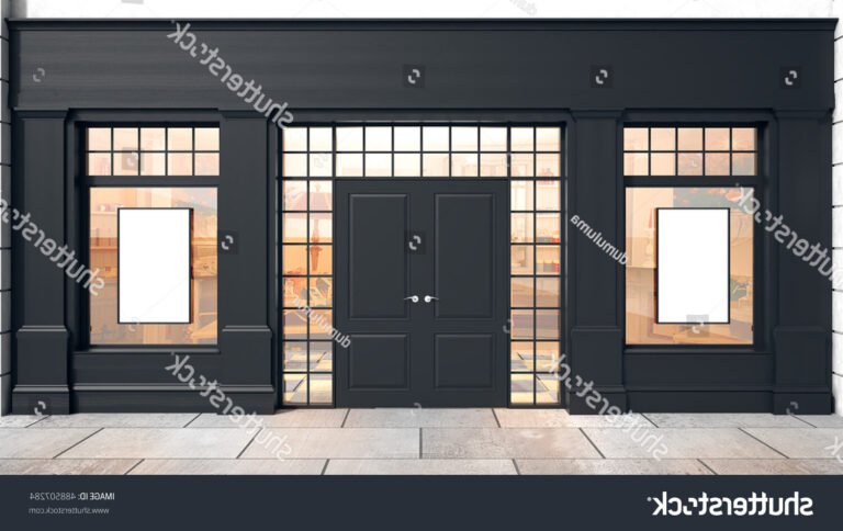 photo de la facade du black store