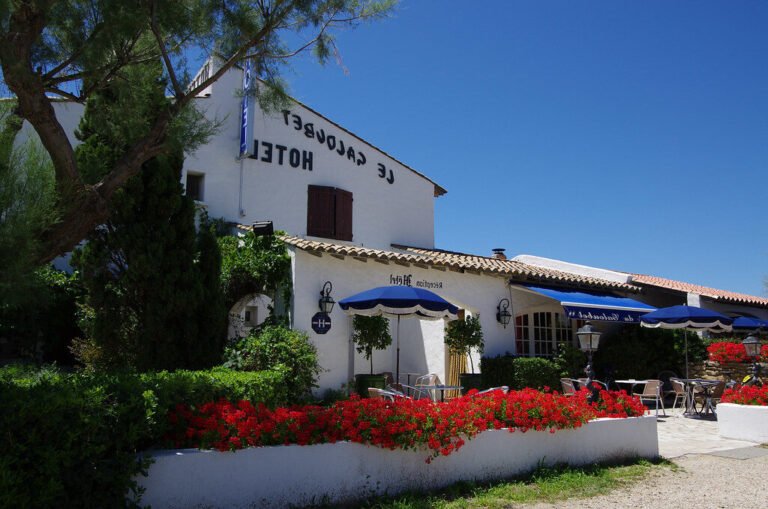 piscine et jardin de lhotel le galoubet