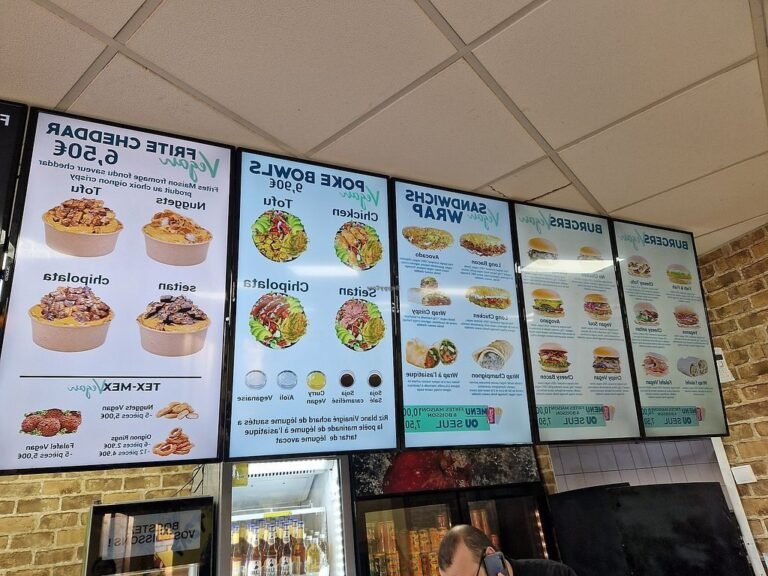 plats colores du menu de vv marseille