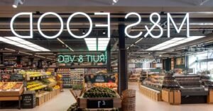 rayon de produits alimentaires marks and spencer