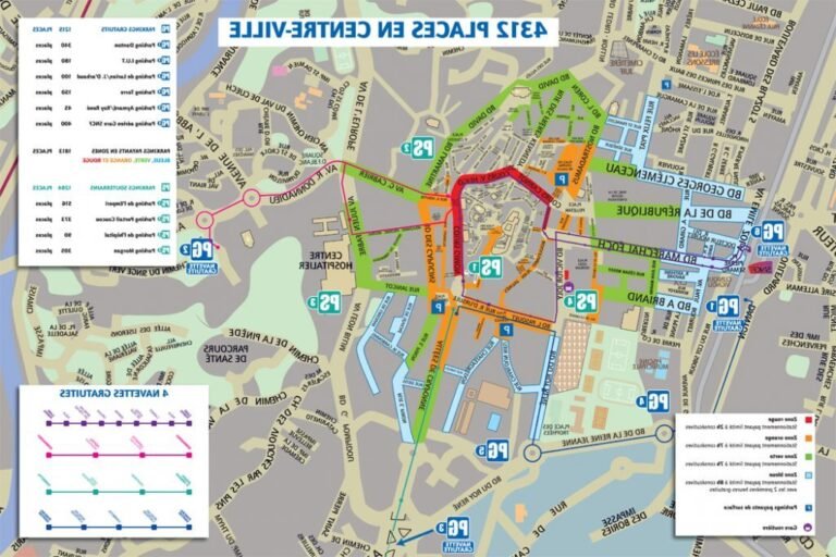 remorque coloree stationnee a salon de provence