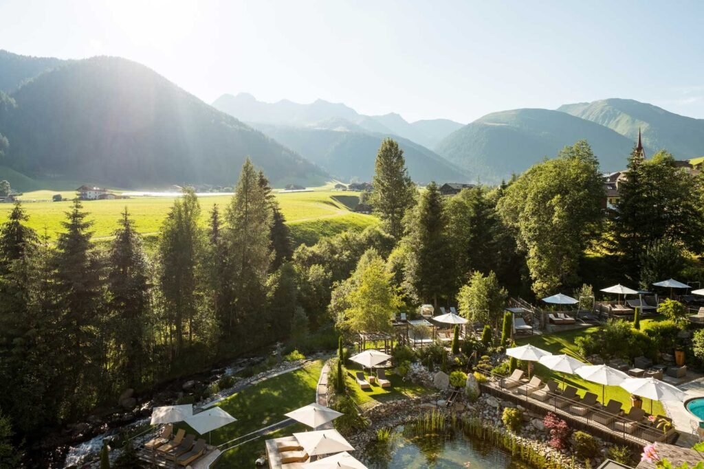 residence spa avec vue sur la nature