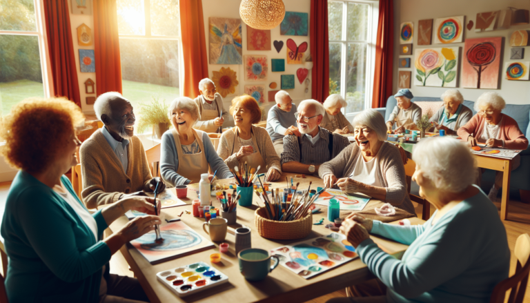 Quels services et activités propose l'EHPAD Le Belvédère à Maisons-Laffitte 3 residents dehpad participant a des activites