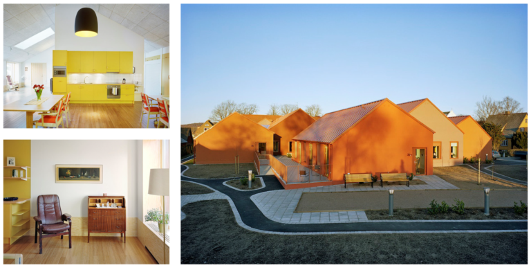 Quels services propose l'EHPAD Les Champs au Duc 29 residents interagissant dans un ehpad chaleureux