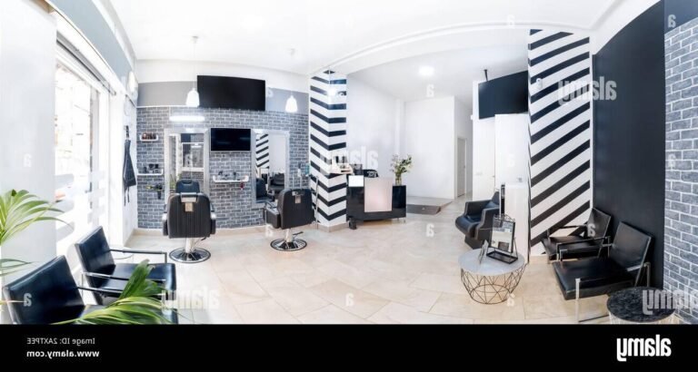 salon de coiffure moderne et accueillant 8