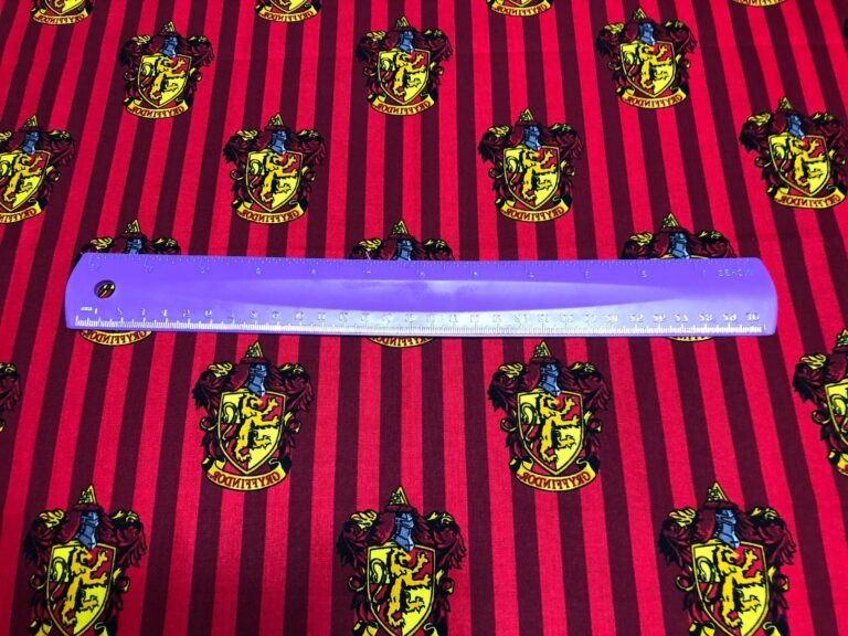 tissu harry potter colore enroule