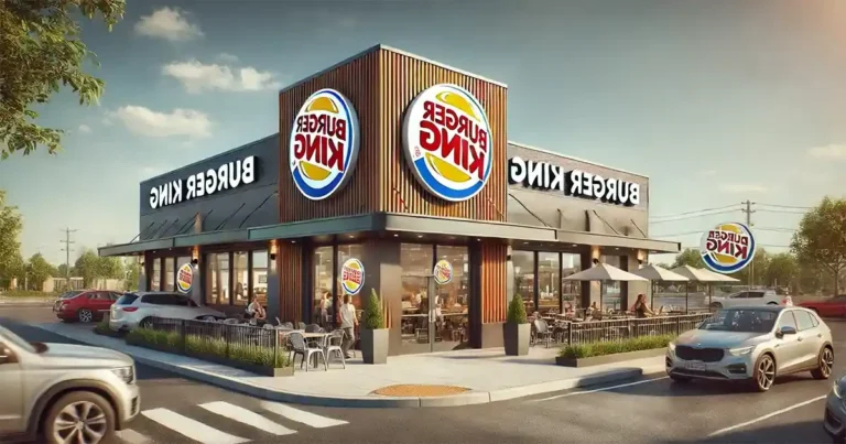 un burger king moderne a joue les tours