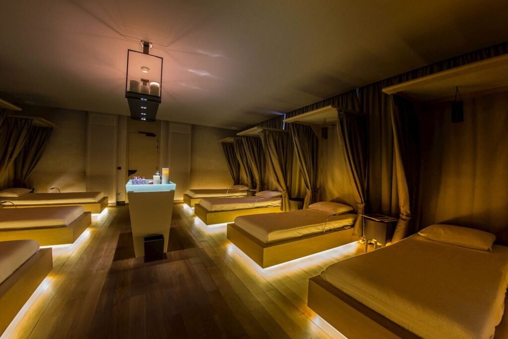 un espace zen avec des massages relaxants