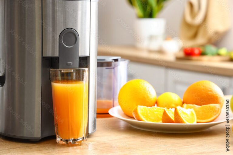 un extracteur de jus dorange moderne