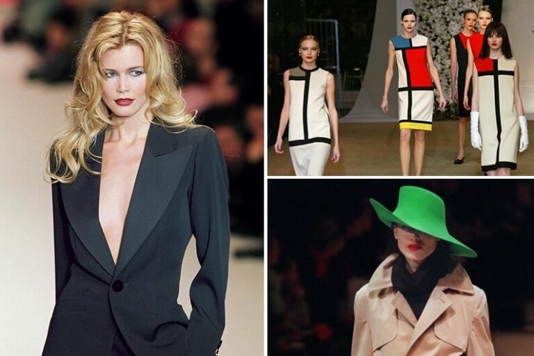 Quel est le profil de Plus Saint Laurent sur Manoire 8 un mannequin portant des creations saint laurent