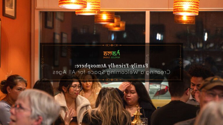 une ambiance conviviale de restaurant familial