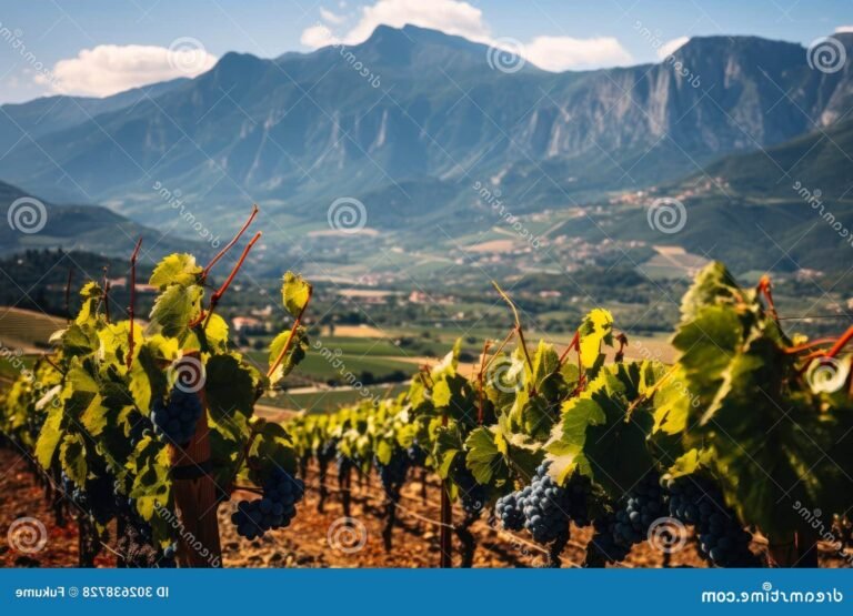 Que savoir sur In Vino Pouilley et ses vignes 37 vignes luxuriantes sous un ciel ensoleille