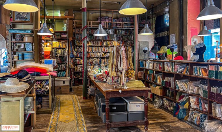 vitrine ancienne dun magasin emblematique