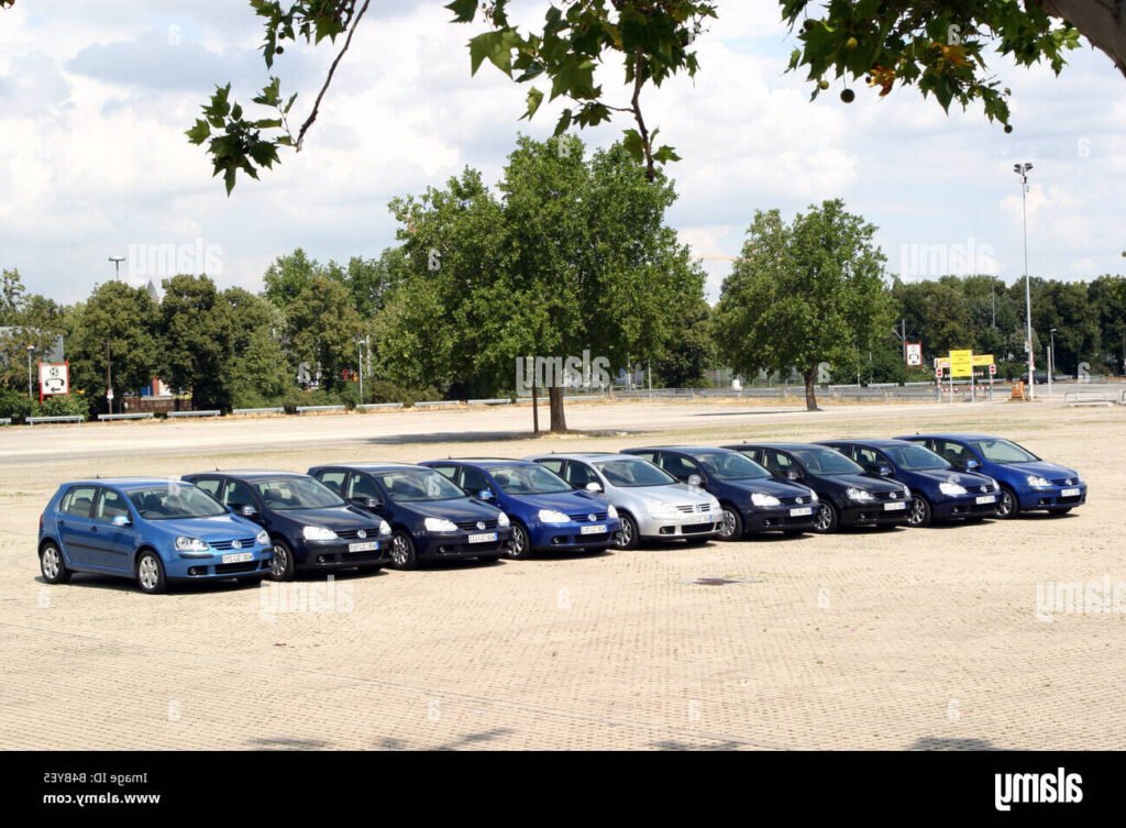 volkswagen en stationnement a la defense