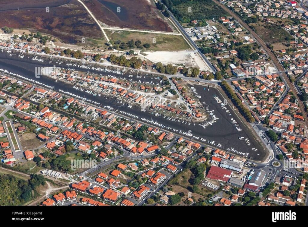 vue aerienne de la teste de buch