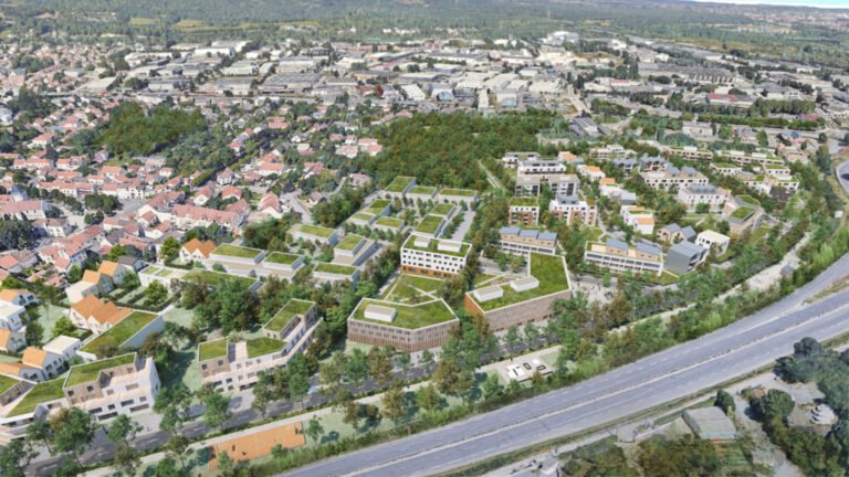 Où se trouve By My Car à Saint-Thibault-des-Vignes 14 vue aerienne de saint thibault des vignes