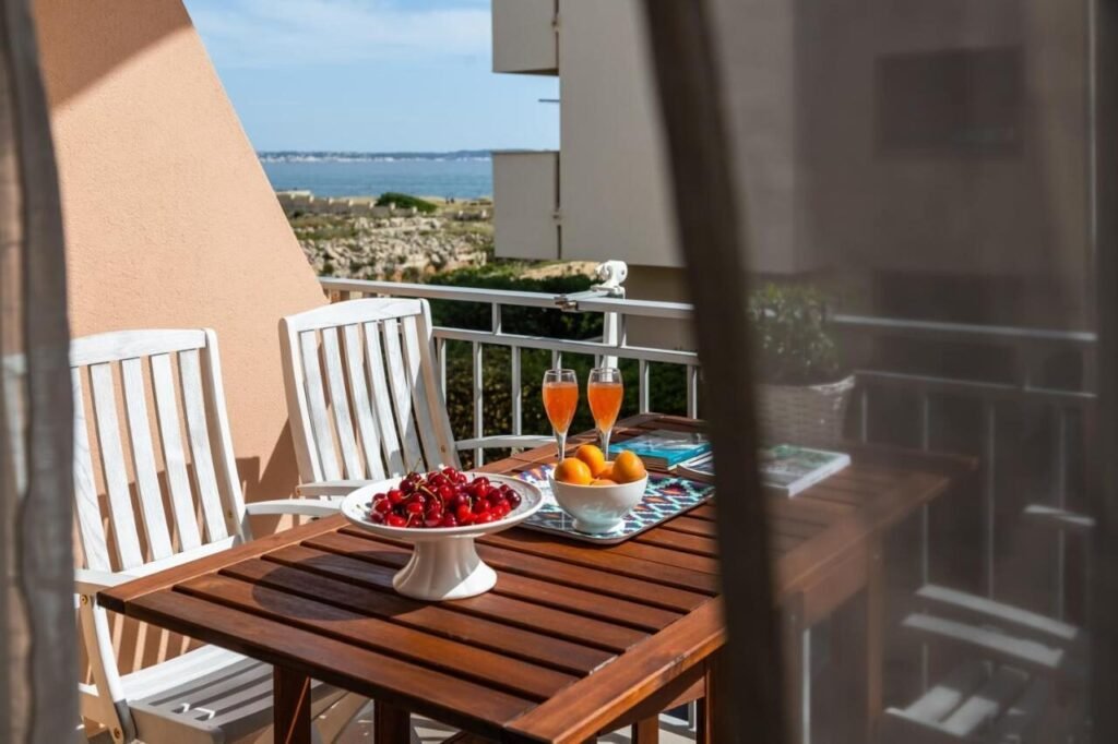 vue de lexterieur de la casa di marco