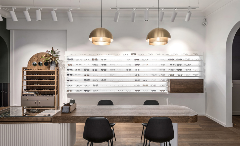 vue dun centre optique moderne