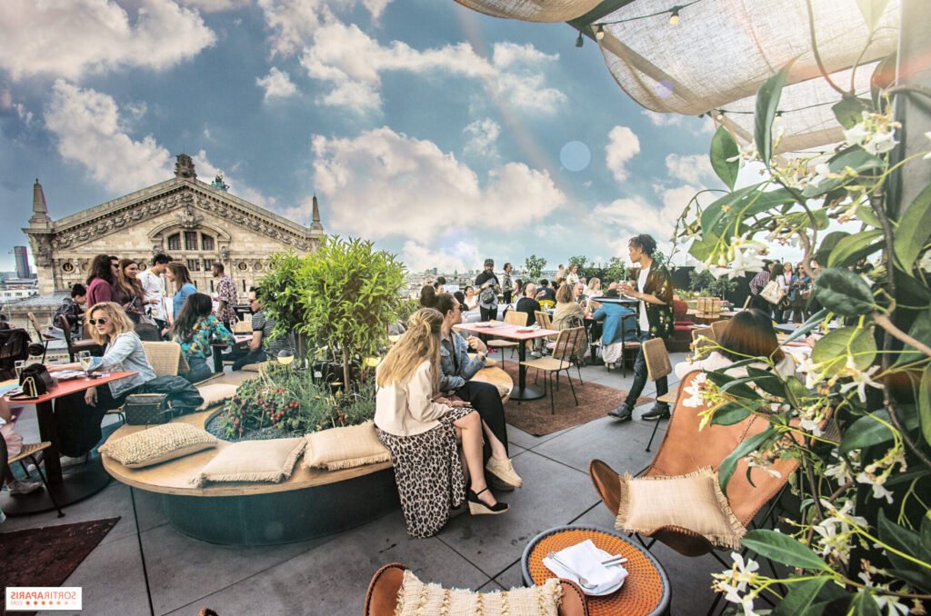 vue exterieure des galeries lafayette lyon