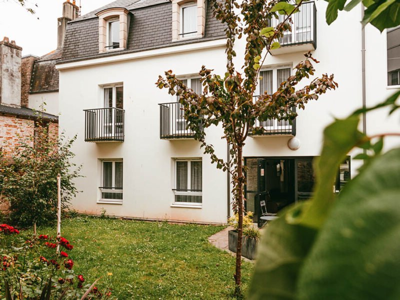 vue exterieure dun apparthotel a quimper