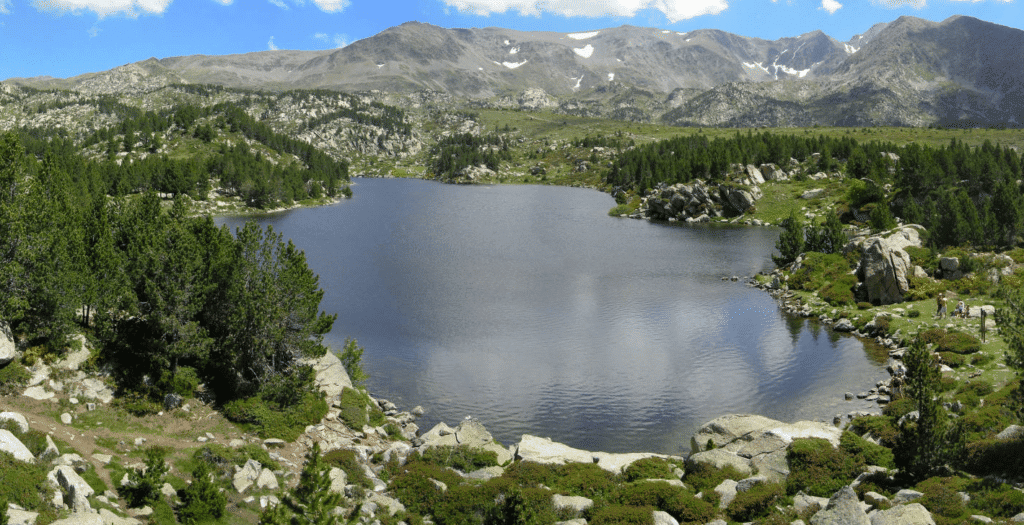 vue panoramique de font romeu en ete