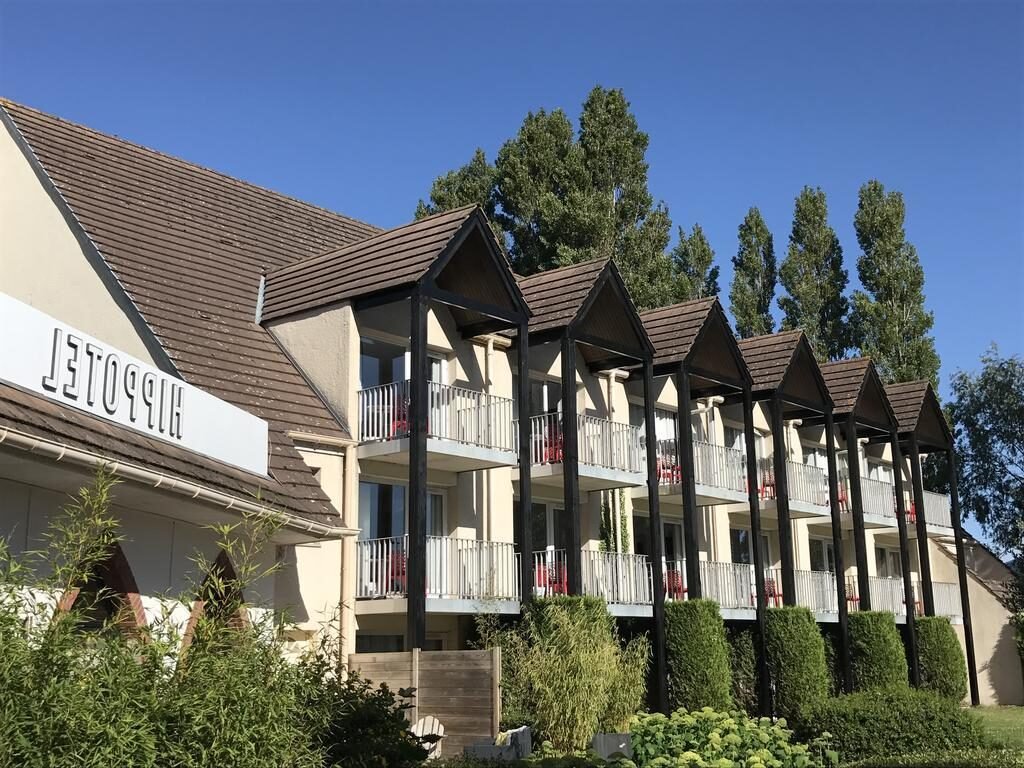 vue panoramique de lhippotel le touquet